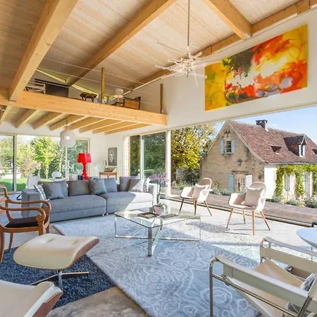 Sleeps 12 Pool Wifi Villa Cournazac